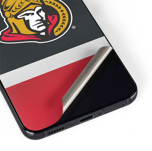 NHL Ottawa Senators Jersey Galaxy S22 Plus Skin